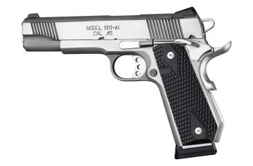 Image of Hogue 1911 Govt. Grip, Model Bobtail, Piranha, G10, Black 01929