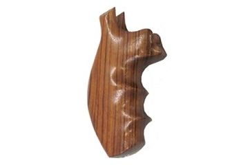 Image of Hogue Goncalo Alves Hardwood Grips S&amp;W K&amp;L Frame Round Butt 19200