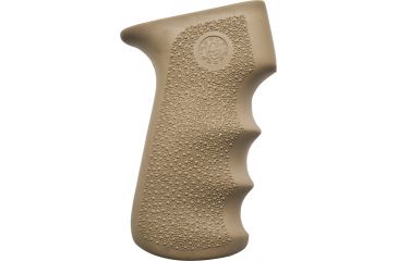 Image of Hogue Ak 47ak 74 Rubber Gun Grip With Finger Grooves Desert Tan 74003 1h Gu 74003