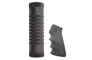 Image of Hogue AR-15/M-16 Carbine Knurled Aluminum Free Float Forend and Grip Kit 15058
