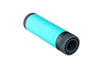 Image of Hogue AR-15/M-16 Free Float Forend with Aqua Gripping Area, Aqua, Carbine 13414