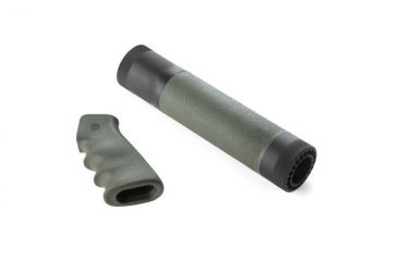 Image of Hogue AR-15/M-16 (Mid Length) Kit OM Grip and Free Float Forend OD Green 15228