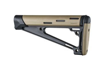 Image of Hogue AR-15/M-16 OverMolded Fixed Buttstock - Fits A2 Buffer Tube, Flat Dark Earth, 15341