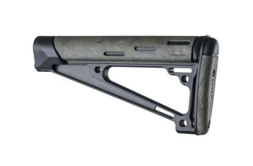 Image of Hogue AR-15/M-16 OverMolded Fixed Buttstock - Fits A2 Buffer Tube, Ghillie Green, 15841