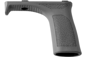 Image of Hogue AR-15/M-16 OverMolded M-LOK Hybrid Forend Polymer Grip, Grey Slate, 13132