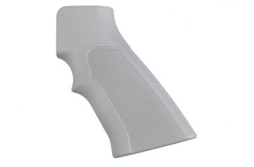 Image of Hogue AR15 / M16 Checkered Aluminum - Matte Clear Anodized 15174