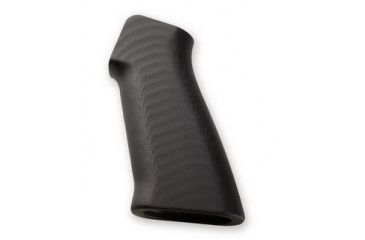 Image of HOGUE AR15 / M16 No Finger Groove Smooth G10, Solid Black 13169