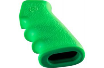 Image of Hogue AR-15/M-16 Rubber Grip with Finger Grooves Zombie Green 15005