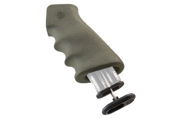Image of Hogue AR-15/M-16 Rubber Grip with Storage Kit OD Green 15011