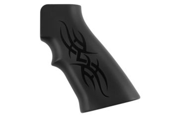 Image of Hogue AR15 / M16 Tribal Aluminum - Black Anodized 15126