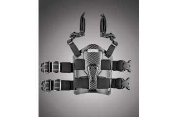 Image of Hogue ARS Holster Thigh Rig CF Weave, Black 530