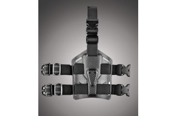 Image of Hogue ARS Holster Thigh Rig CF Weave, Black 530