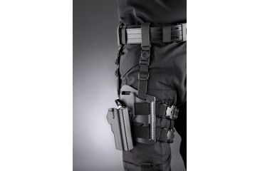 Image of Hogue ARS Holster Thigh Rig CF Weave, Black 530