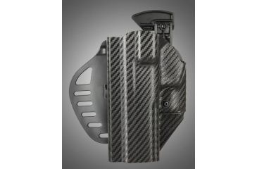 Image of HOGUE ARS Stage 1, Carry CZ-75 Left Hand Holster CF Weave, Black 52975