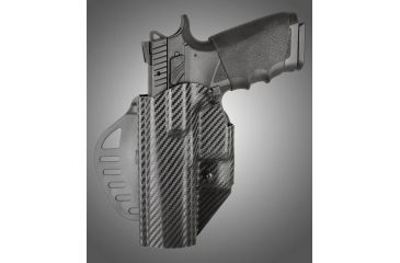 Image of HOGUE ARS Stage 1, Carry CZ P-09 Left Hand Holster CF Weave, Black 52979