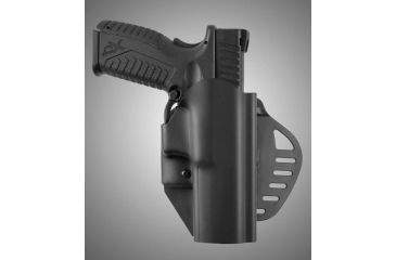 Image of HOGUE ARS Stage 1, Carry Fits Springfield XDM Right Hand Holster Black, Black 52072