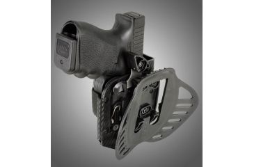 Image of HOGUE ARS Stage 1, Carry Glock 18, 19, 23, 25, 32, 38 Left Hand Holster CF Weave, Black 52919