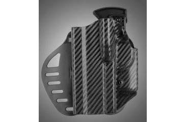 Image of HOGUE ARS Stage 1, Carry Officer Model 1911 Left Hand Holster CF Weave, Black 52943