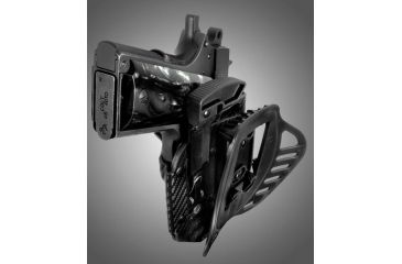 Image of HOGUE ARS Stage 1, Carry Officer Model 1911 Left Hand Holster CF Weave, Black 52943