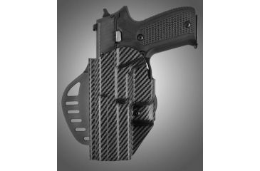 Image of HOGUE ARS Stage 1, Carry Sig Sauer P226 Left Hand Holster CF Weave, Black 52926