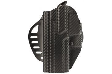 Image of Hogue ARS Stage 1, Carry Sig Sauer P250, P320 Left Hand Holster CF Weave, Black 52924