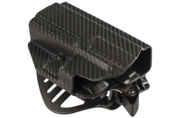 Image of Hogue ARS Stage 1, Carry Sig Sauer P250, P320 Left Hand Holster CF Weave, Black 52924