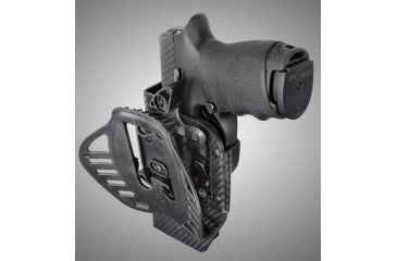 Image of HOGUE ARS Stage 1, Carry Sig Sauer P250, P320 Right Hand Holster CF Weave, Black 52824
