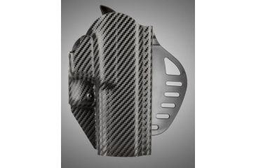Image of HOGUE ARS Stage 1, Carry Springfield XDM Right Hand Holster CF Weave, Black 52872