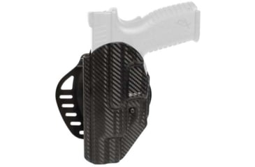 Image of Hogue ARS Stage 1 Carry Carbon Fiber OWB Belt Holster, Springfield Armory XD-M, Left Hand, Black, 52972