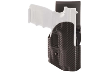 Image of Hogue ARS Stage 1 Sport Carbon Fiber OWB Belt Holster, Springfield Armory XD 9mm, Right Hand, Black, 52273