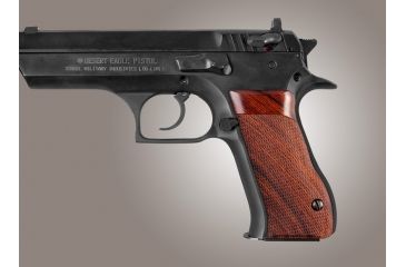 Image of Hogue Baby Eagle .40 / 9mm, Jericho &amp; Uzi Eagle P-9 Coco Bolo Checkered 76811