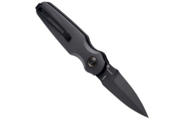 Image of Hogue Ballista II Automatic Folding Knife, 2.6in, CPM MagnaCut Stainless Steel, Bayonet, Aluminum Black Handle, Black, 64236