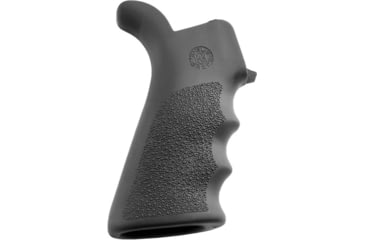 Image of Hogue Beavertail Rubber Grip with Finger Grooves, AR-15/ M16, Slate Grey, Universal, 15022