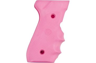 Image of Hogue Beretta 92/96 Series Gun Grip with Finger Grooves, Pink 92007