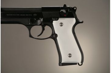 Image of Hogue Beretta 92 Aluminum - Matte Clear Anodized 92164