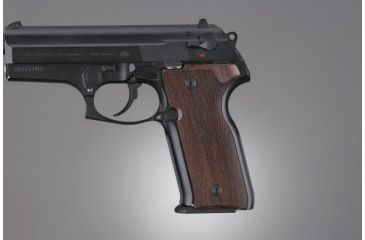 Image of Hogue Beretta Cougar 8000 Pau Ferro Checkered 91311