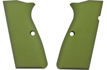 Image of Hogue Browning Hi-Power Aluminum - Matte Green Anodized 09161