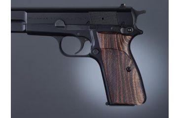 Image of Hogue Browning Hi-Power Kingwood Checkered 09611