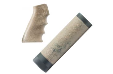 Image of Hogue AR-15/M-16 Carbine Kit OverMolded Grip and Free Float Forend Ghillie Tan 15918