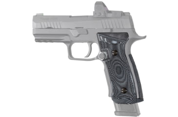 Image of Hogue Checkered AXG Magrip, Sig Sauer P320, Black, 48769