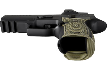 Image of Hogue Checkered AXG Magrip, Sig Sauer P320, Green Lava, 48168