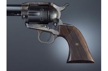 Image of Hogue Colt Single Action Pau Ferro Cowboy Panels, Checkered 50361