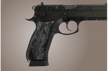 Image of Hogue CZ-75, CZ-85 Black Pearlized-Polymer 75418