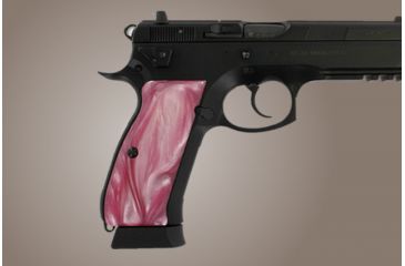Image of Hogue CZ-75, CZ-85 Pink Pearlized-Polymer 75518