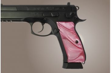 Image of Hogue CZ-75, CZ-85 Pink Pearlized-Polymer 75518