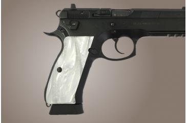 Image of Hogue CZ-75, CZ-85 White Pearlized-Polymer 75318