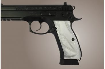 Image of Hogue CZ-75, CZ-85 White Pearlized-Polymer 75318