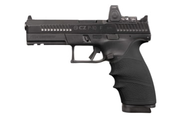 Image of Hogue CZ P-10 F HandALL Beavertail Grip Sleeve, Black, 17800