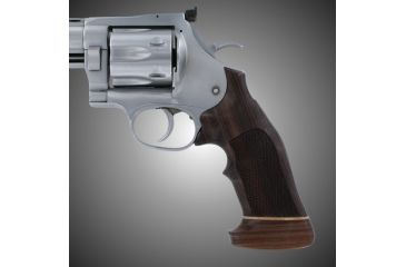 Image of Hogue Dan Wesson Largeframe Rosewood Big Butt Checkered 58925