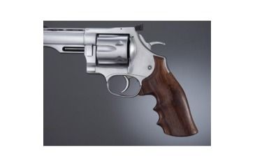 Image of Hogue Dan Wesson LargeFrame Rosewood Top Finger Groove, Big Butt 58944